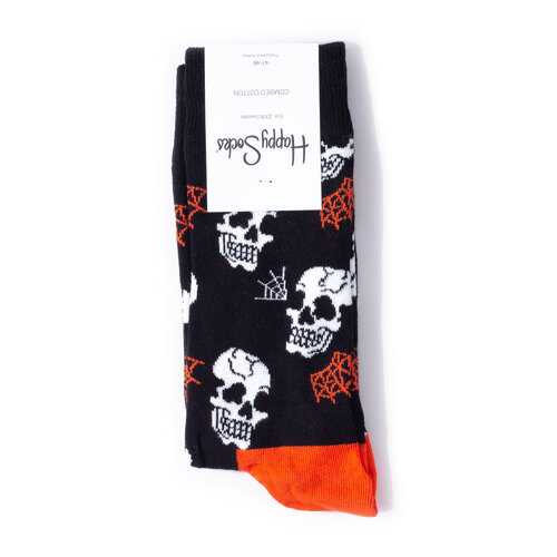 Носки Happy Socks Halloween Skull разноцветные 40-46 в Интимиссими