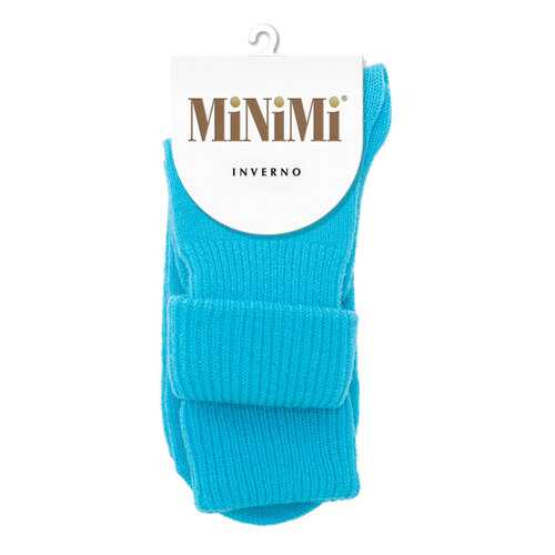 Носки женские MiNiMi MINI INVERNO 3301 голубые one size в Интимиссими