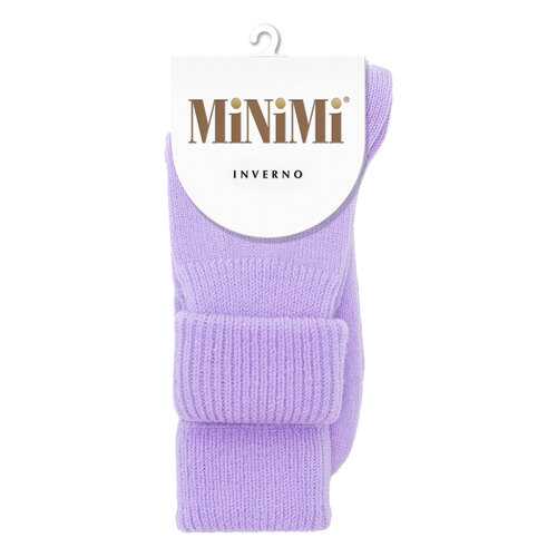 Носки женские MiNiMi MINI INVERNO 3301_lilla фиолетовые one size в Интимиссими