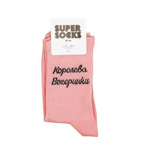 Носки женские Super Socks Koroleva Vecherinki розовые 36-40 в Интимиссими