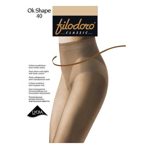 Колготки Filodoro Classic OK SHAPE 40/Playa/4 (L) в Интимиссими