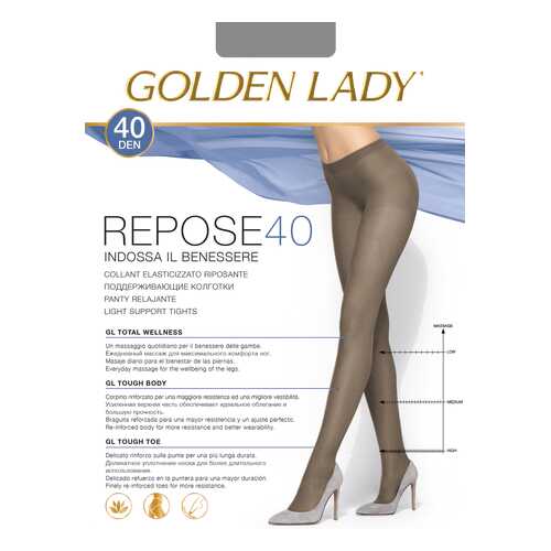 Колготки Golden Lady REPOSE 40, fumo gld, 5/XL в Интимиссими