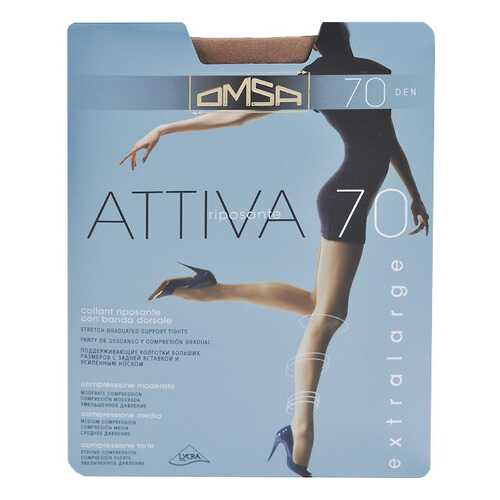 Колготки Omsa ATTIVA 70 XXL / Camoscio (Темный загар) / 6 (XXL) в Интимиссими