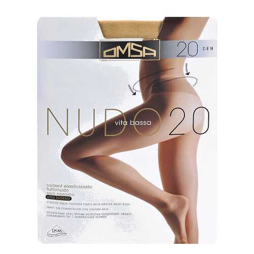 Колготки Omsa NUDO 20 VITA BASSA / Beige-Naturel (Телесный) / 3 (M) в Интимиссими