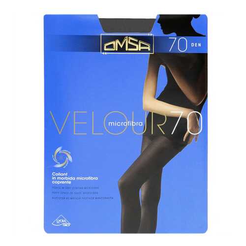 Колготки Omsa VELOUR 70 / Anthracite (Темно-серый) / 4 (L) в Интимиссими