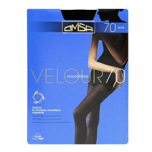 Колготки Omsa VELOUR 70 / Nero (Черный) / 3 (M) в Интимиссими