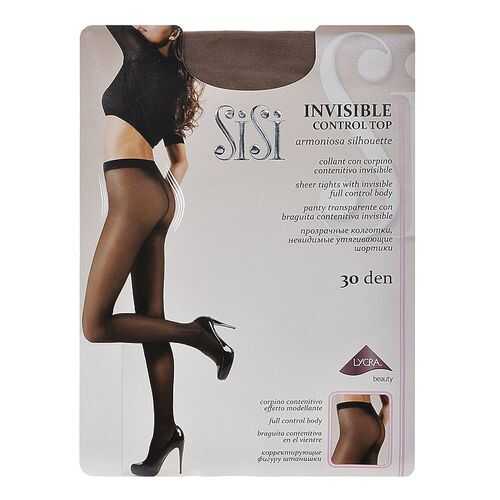 Колготки SiSi INVISIBLE CONTROL TOP 30 / Daino (Загар) / 4 (L) в Интимиссими