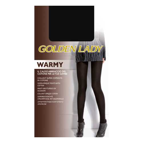 Колготки женские Golden Lady WARMY черные 5 (XL) в Интимиссими